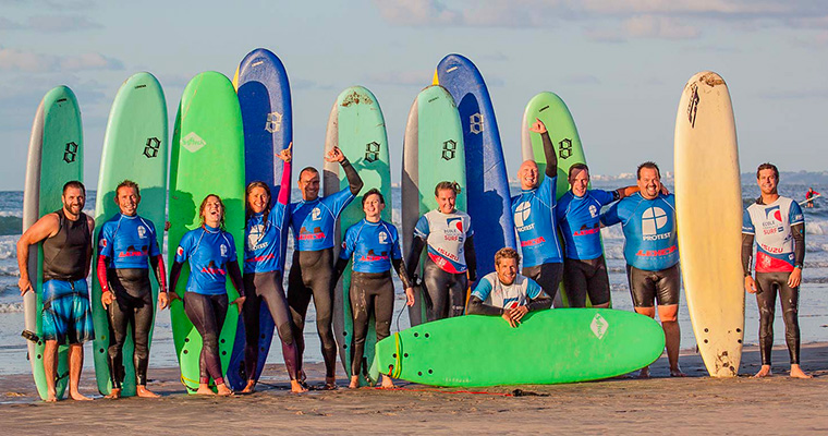 apprendre a surfer hendaye