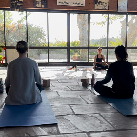 hendaye cours yoga plage